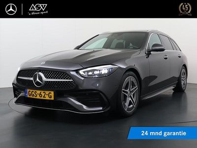 Grijs Occasion 2024 Mercedes C180 AMG line Stationwagen | € 39.240 (Goede deal)