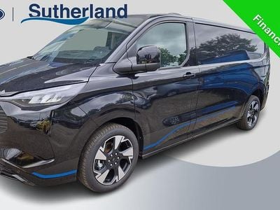 Zwart Nieuw 2025 Ford Transit Custom Sport Van | € 45.900 (Super prijs)