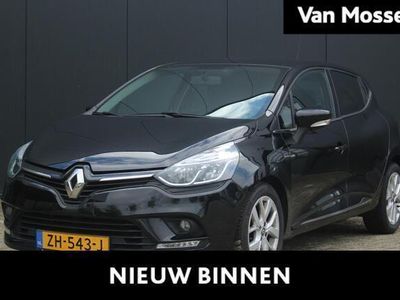 tweedehands Renault Clio IV 0.9 TCe 90Pk Limited | Apple & Android Carplay | Navigatie | Airco | Parkeersensoren Achter | Privacy Glass | Cruise Control | Keyless Entry |