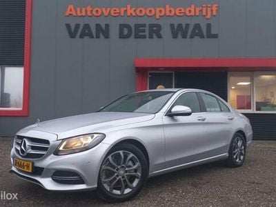 Occasion Mercedes C180 Prestige 156 PK (114 kW) 2014 Grijs, metallic lak Sedan