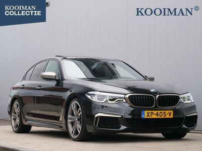 tweedehands BMW M550 5-SERIE i xDrive Automaat 463 Pk High Executive Navi / Leer / Softclose / Camera / Apple Carplay