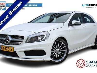 tweedehands Mercedes A180 Ambition AMG styling | Incl. 1 jaar Garantie | Parkeersensoren V+A | Navigatie | Cruise controle | Airco | 18 Inch LMV | Half lederen/alcantara bekleding | Bi-xenonkoplampen | Origineel NL auto | NAP |