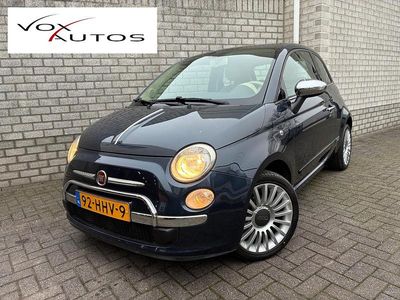 Blauw (metallic) Gebruikt 2008 Fiat 500 Lounge Hatchback | € 5.950 (Duur)