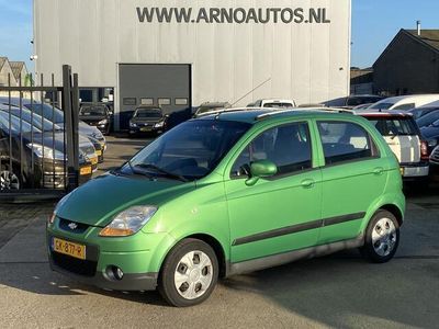 Occasion Chevrolet Matiz 67 PK (49 kW) 2009 Groen, metallic lak Hatchback