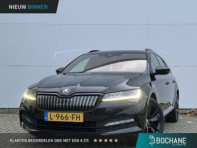 Zwart Gebruikt 2021 Skoda Superb Business Line Stationwagen | € 26.900 (Eerlijke prijs)