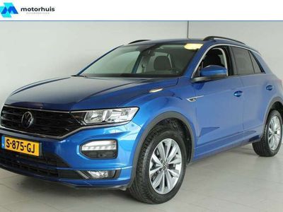 tweedehands VW T-Roc 1.5 TSI 150PK DSG R-LINE AUTOMAAT ECC PDC ADAPTIVE