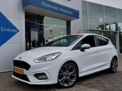 tweedehands Ford Fiesta 1.0 ECOBOOST 101PK POWERSHIFT ST-LINE X 5-DEURS | NAVI+APPLE CARPLAY+ANDROID AUTO | B&O SOUND | CLIMA | CRUISE | KEYLESS ENTRY | RIJSTROOK+LICHT+REGENSENSOR | PDC | PRIVACY GLASS | 17''LM