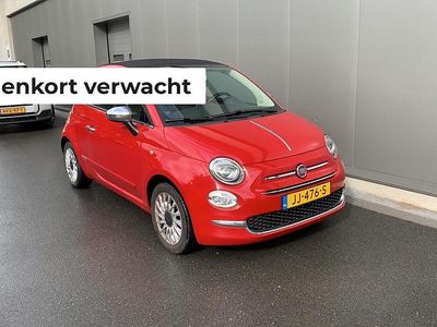 Rood Gebruikt 2016 Fiat 500C Lounge Cabriolet | € 10.945 (Iets duurder)
