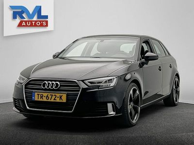 Zwart Gebruikt 2018 Audi A3 Sport Hatchback | € 12.400 (Goede deal)
