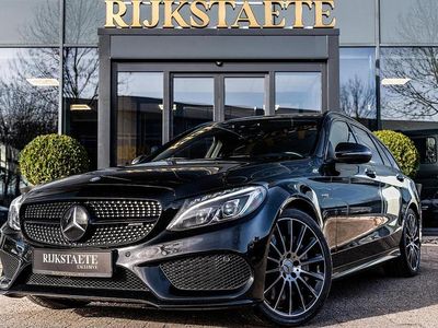 Zwart (metallic) Occasion 2017 Mercedes C43 AMG AMG Stationwagen | € 24.900