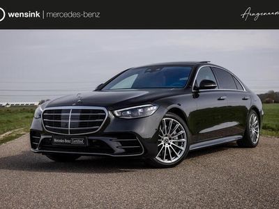 tweedehands Mercedes S450 e Lang | AMG Line | Premium Plus | Executive Rear Plus Pakket | Zonneschermpakket | Achterasbesturing | Rijassistentiepakket | Stoelverwarming en -ventilatie |