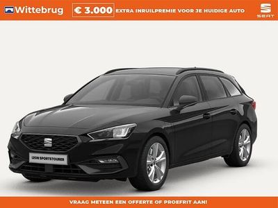 Zwart Nieuw 2025 Seat Leon Business Stationwagen | € 43.065 (Iets duurder)
