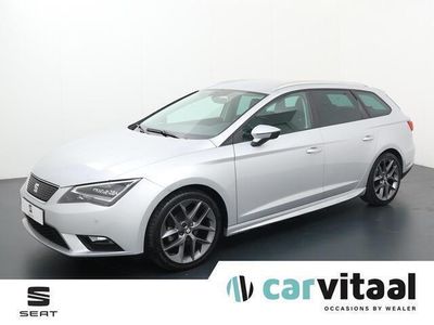 tweedehands Seat Leon ST 1.0 EcoTSI Style Connect | 115 PK | Trekhaak | Lichtmetalen velgen 18"| Lederen interieur |