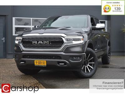 tweedehands Dodge Ram PICKUP 1500 5.7 V8 4x4 Crew Cab Limited | 200 liter gastank | Luchtvering | Carplay | Nieuwstaat | Slechts 63.459km | Financiering mogelijk!