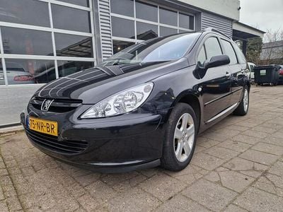 Zwart Gebruikt 2004 Peugeot 307 Stationwagen | € 1.699 (Eerlijke prijs)