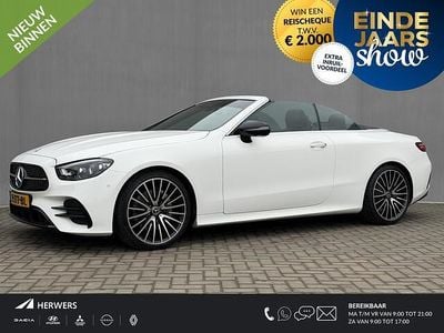 Wit Gebruikt 2021 Mercedes E200 AMG line Cabriolet | € 52.985 (Eerlijke prijs)