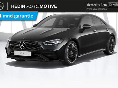 tweedehands Mercedes CLA250e CLA CoupéAutomaat AMG Line | Nightpakket | Panoramadak | Sfeerverlichting | Stoelverwarming | Keyless-Go