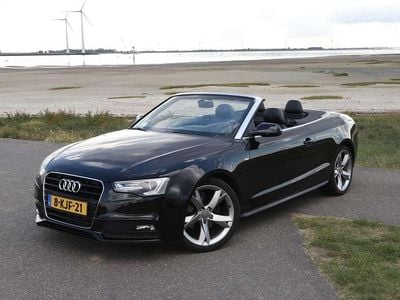 Occasion Audi A5 Cabriolet S-Line 170 PK (125 kW) 2013 Zwart Cabriolet