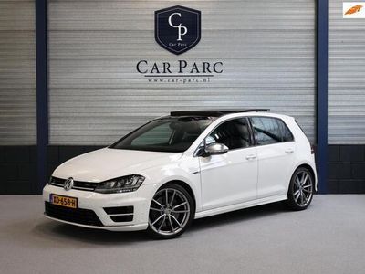 tweedehands VW Golf VII 2.0 TSI R 4Motion LED/PANORAMADAK/LEER+S.VERWARMING/CAM/19" LMV/CRUISE/ECC/12 MDN GARANTIE!