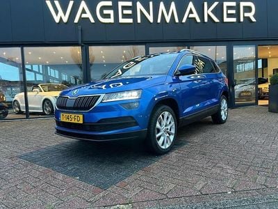 Blauw (metallic) Occasion 2020 Skoda Karoq Business Line SUV | € 24.250 (Super prijs)