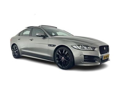 tweedehands Jaguar XE 2.0 Portfolio R-Sport-Pack Aut. *PANO | WINDOR-VOLLEDER | XENON | MERIDIAN-AUDIO | NAVI-FULLMAP | CAMERA | ECC | PDC | CRUISE | LANE-ASSIST | SPORT-SEATS | 19"ALU* *