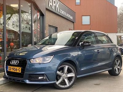 Occasion Audi A1 Sportback S-Line 97 PK (71 kW) 2018 Blauw (metallic) Hatchback
