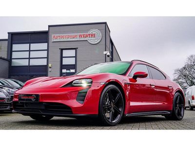 Occasion Porsche Taycan Sport Turismo 380 kW (518 PK) 2022 Rood Stationwagen