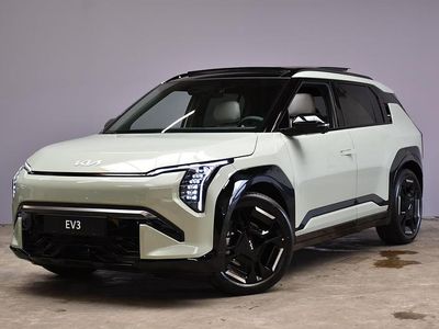 Ivory silver glossy (beige metallic) Nieuw 2025 Kia EV3 GT-Line SUV | € 43.490 (Eerlijke prijs)