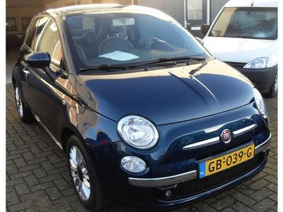 Blauw Gebruikt 2015 Fiat 500 Lounge Hatchback | € 6.645 (Iets duurder)