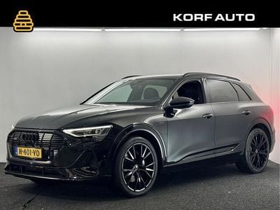 Zwart (metallic) Occasion 2021 Audi e-tron S-Line SUV | € 31.900 (Eerlijke prijs)