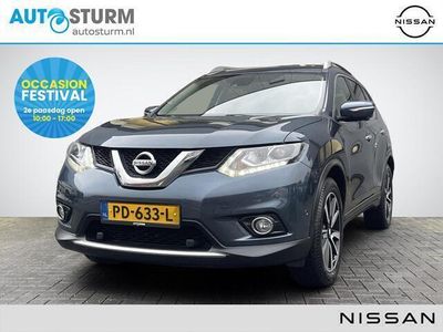 tweedehands Nissan X-Trail 1.6 DIG-T Tekna | Panoramadak | Leder | Stoelverwarming | Navigatie | 360° Camera | Keyless Entry | Dodehoek Detectie | Rijklaarprijs!