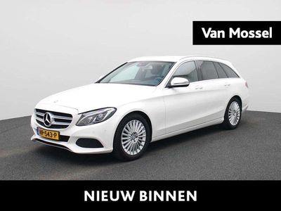 Wit Gebruikt 2015 Mercedes C350e Edition Stationwagen | € 19.900 (Eerlijke prijs)