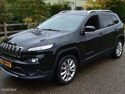 Zwart Gebruikt 2014 Jeep Cherokee Limited SUV | € 8.900