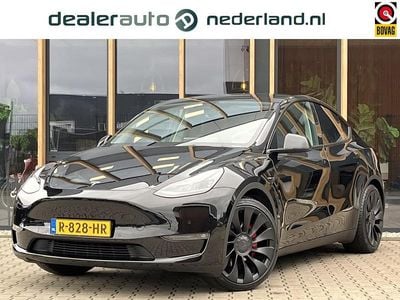 Zwart Gebruikt 2022 Tesla Model Y Performance SUV | € 36.600 (Eerlijke prijs)