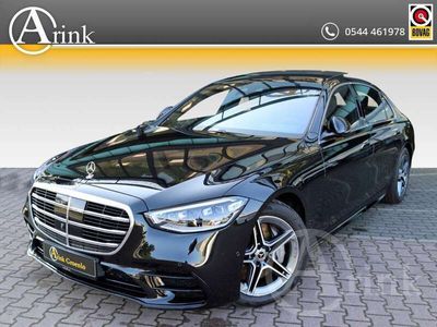 Zwart, metallic lak Occasion 2022 Mercedes S580 AMG line Sedan | € 129.950