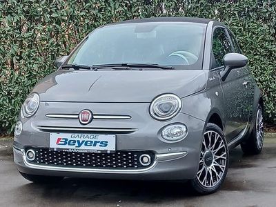 Grijs Occasion 2022 Fiat 500 Dolcevita Cabriolet | € 13.990 (Eerlijke prijs)
