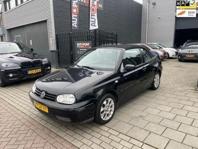 Occasion VW Golf Cabriolet Highline 116 PK (85 kW) 2001 Zwart Cabriolet