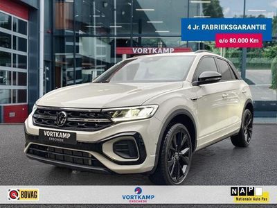 tweedehands VW T-Roc 1.5 TSI DSG R-LINE BLACK-OPTIK PANO-DAK/ACC/CAMERA