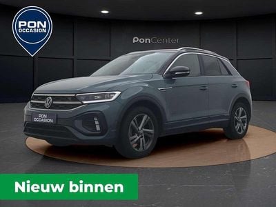Blauw Occasion 2023 VW T-Roc R-line SUV | € 25.950 (Eerlijke prijs)