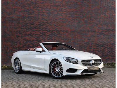 Wit (metallic) Gebruikt 2016 Mercedes 500 Cabriolet | € 84.950