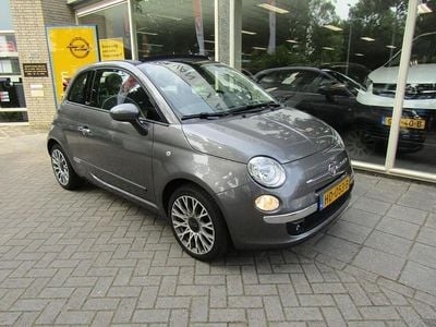 Grijs Occasion 2015 Fiat 500C Cabriolet | € 8.900 (Eerlijke prijs)