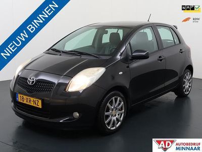 Zwart Occasion 2008 Toyota Yaris Sol Hatchback | € 4.999 (Eerlijke prijs)