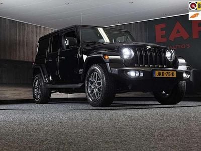 Occasion Jeep Wrangler Unlimited 80th Anniversary 272 PK (200 kW) 2021 Zwart SUV
