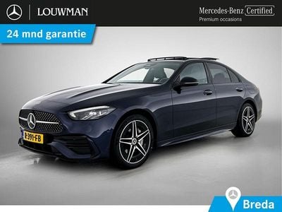 Blauw Occasion 2022 Mercedes C300e AMG Sedan | € 44.945 (Iets duurder)