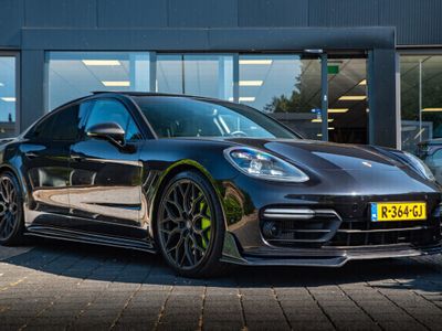 tweedehands Porsche Panamera Turbo S 4.0 E-Hybrid Panodak Burmester SportChrono Luchtvering 550PK! Carbon Vos