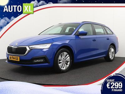 Blauw Gebruikt 2021 Skoda Octavia Business Line Stationwagen | € 17.940 (Eerlijke prijs)