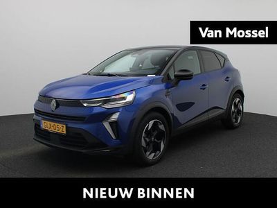 Ironblauw met dak in sterzwart Occasion 2024 Renault Captur Techno SUV | € 27.430 (Eerlijke prijs)