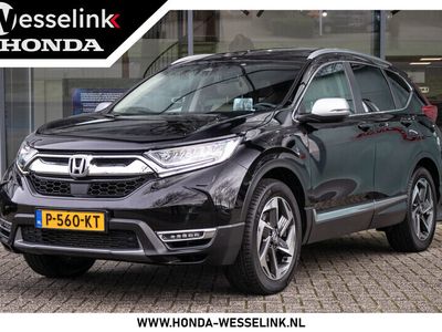 tweedehands Honda CR-V 1.5T AWD Executive Automaat - All in rijklaarprijs | Schuifdak | Beige leder | Trekhaak | Nieuwstaat!