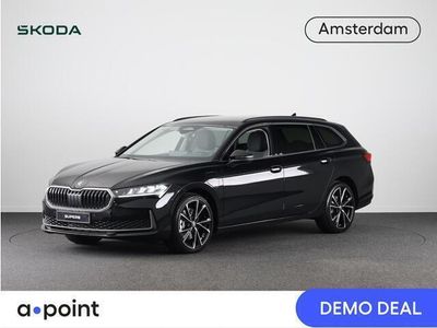 Zwart, metallic lak Gebruikt 2025 Skoda Superb Business Line Stationwagen | € 39.949
