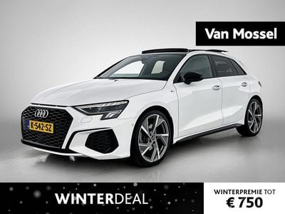 Wit Occasion 2021 Audi A3 Sportback S-Line Hatchback | € 28.900 (Eerlijke prijs)